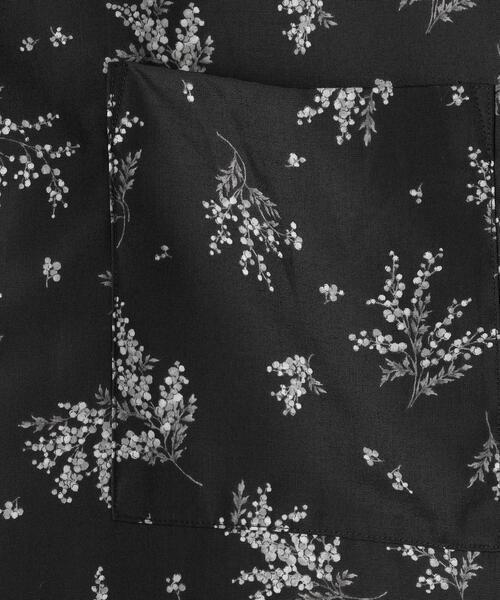 BEAUTY&YOUTH UNITED ARROWS(ビューティーアンドユースユナイテッドアローズ)の「BY ダークフラワー リラックスレギュラー シャツ(シャツ/ブラウス・メンズ・ネイビー/ブラック・X-LARGE/LARGE/MEDIUM/SMALL)」の9枚目の写真