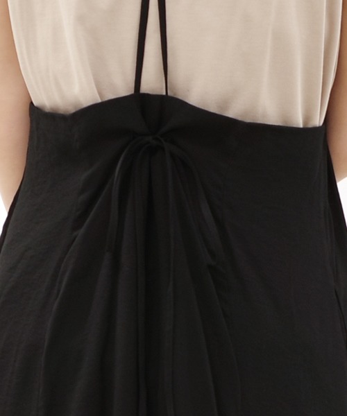 DouDou（ドゥドゥ）の「フレアキャミワンピース（ワンピース・レディース・ブラック/カーキ・FREE）」の20枚目の写真