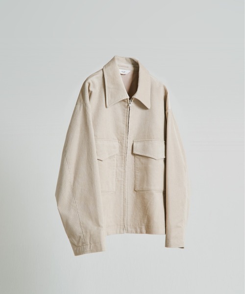 ジャケット・アウター RAYON CORDUROY JACKET&PANTS SET RAYON 11W CORDUROY ZIP OUTER SET-UP/セットアップ（ブルゾン