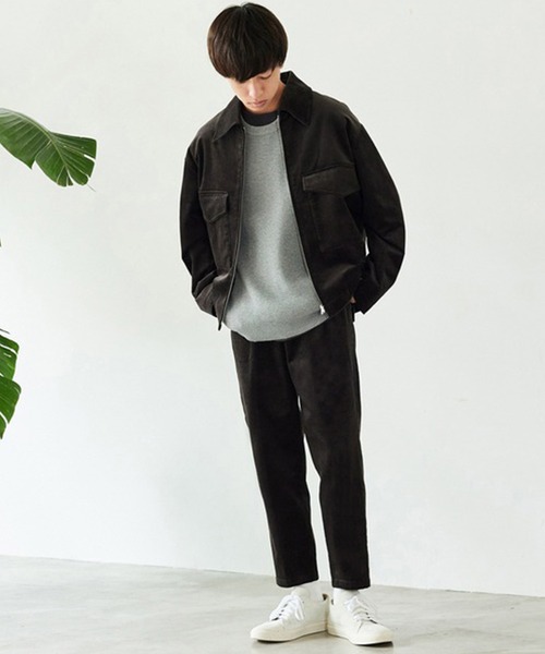 RAYON 11W CORDUROY ZIP OUTER SET-UP/セットアップ（ブルゾン