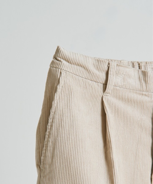 WYM LIDNM(ウィム バイ リドム)の「RAYON 11W CORDUROY ZIP OUTER SET-UP/セットアップ(ブルゾン・メンズ・ブラック/ブラウン/ブルー系その他/ライトベージュ・S/M/L)」の18枚目の写真