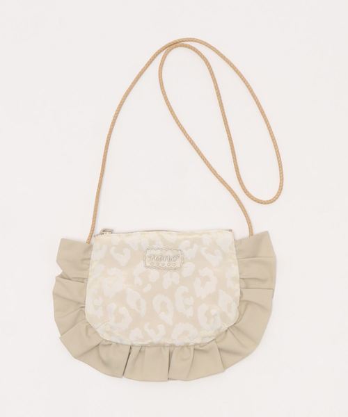 F ポシェット レオパードフリル ショルダーバッグ Nino ニノ のファッション通販 Zozotown