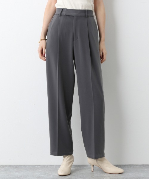 A part by（アパートバイ）の「Pカラータックストレートパンツ 917826（その他パンツ・レディース・チャコールグレー/ブラウン系その他/ライトベージュ/ライトグリーン/ライトブルー・MEDIUM/LARGE）」の13枚目の写真