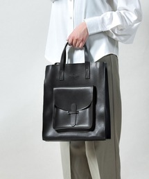 folka | 【Les Porter Cuir】フェイクレザー【A4】スクエアショルダートートバッグ(トートバッグ)