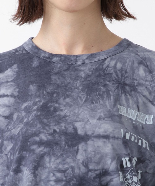 runningHIGH(ランニングハイ)の「runningHIGH/ロゴタイダイロンT 2921656(Tシャツ/カットソー・レディース・ネイビー/マスタード/その他9・FREE)」の15枚目の写真