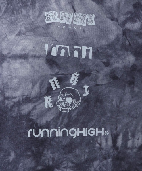 runningHIGH(ランニングハイ)の「runningHIGH/ロゴタイダイロンT 2921656(Tシャツ/カットソー・レディース・ネイビー/マスタード/その他9・FREE)」の21枚目の写真