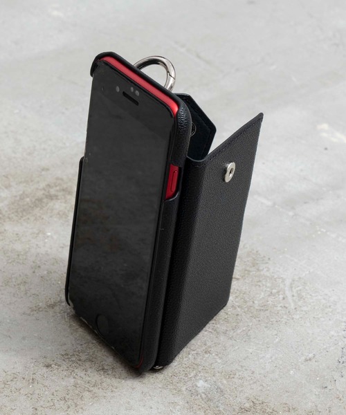 MAISON SPECIAL(メゾンスペシャル)の「《ユニセックスアイテム》 スマホ/iPhoneマルチケース 【MAISON SPECIAL/メゾンスペシャル】■7、8、SE/X、XS/11/12、12pro対応■(スマホケース/カバー・メンズ・ブラック・1/2/0/3)」の9枚目の写真