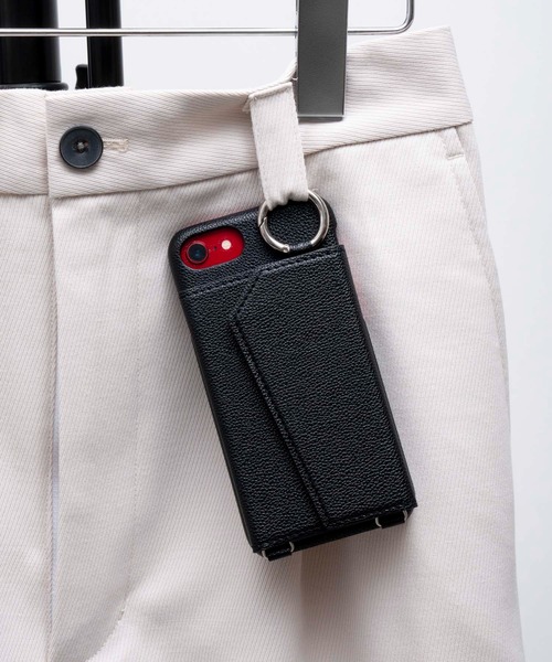 MAISON SPECIAL(メゾンスペシャル)の「《ユニセックスアイテム》 スマホ/iPhoneマルチケース 【MAISON SPECIAL/メゾンスペシャル】■7、8、SE/X、XS/11/12、12pro対応■(スマホケース/カバー・メンズ・ブラック・1/2/0/3)」の3枚目の写真