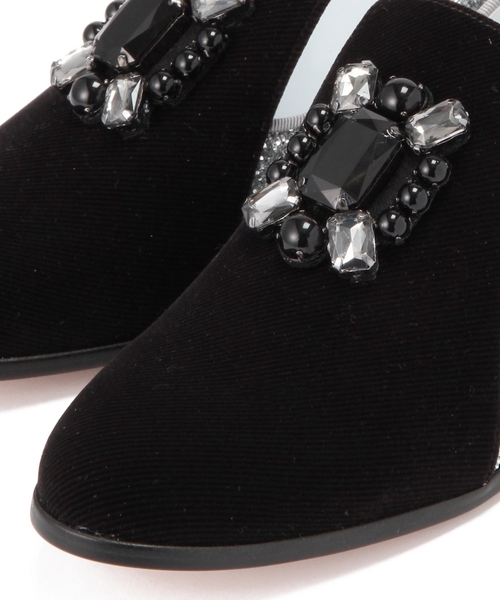 Boisson Chocolat（ボワソンショコラ）の「■ボワソンショコラ/B Iジュエルスリッポン35（スリッポン・レディース・ブラック/ライトグレー/ネイビー・22.5cm/22cm/23cm/24.5cm/24cm/23.5cm）」の11枚目の写真