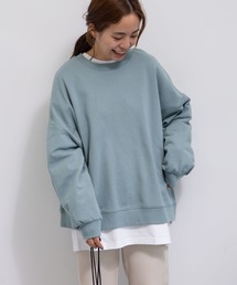 earth music&ecology | 【WEB限定】ビッグシルエットスウェットプルオーバー ＊(スウェット)