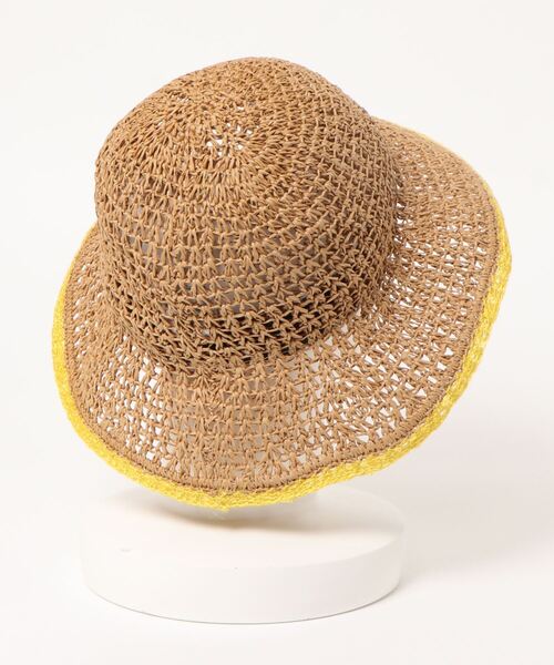 kaorinomori（カオリノモリ）の「【カオリノモリ】ｽﾄﾚｰﾄﾞﾊｯﾄ（ハット・レディース・ベージュ/ブラウン・M/57.5cm）」の16枚目の写真