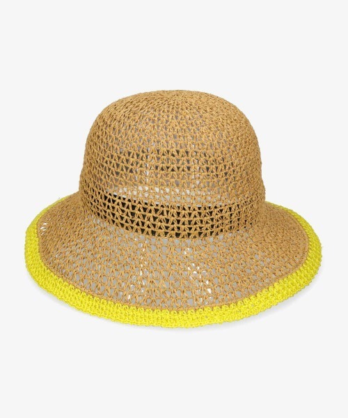 kaorinomori（カオリノモリ）の「【カオリノモリ】ｽﾄﾚｰﾄﾞﾊｯﾄ（ハット・レディース・ベージュ/ブラウン・M/57.5cm）」の8枚目の写真