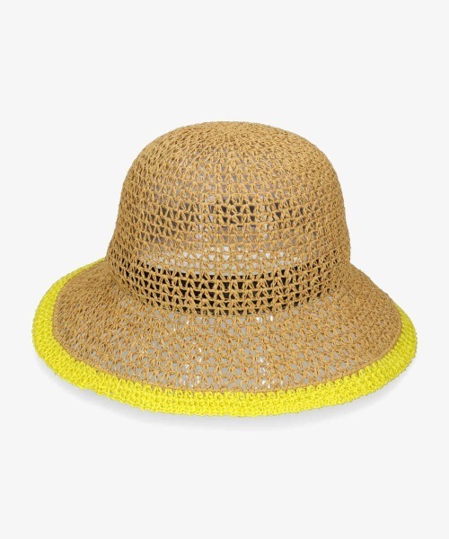 kaorinomori（カオリノモリ）の「【カオリノモリ】ｽﾄﾚｰﾄﾞﾊｯﾄ（ハット・レディース・ベージュ/ブラウン・M/57.5cm）」の11枚目の写真