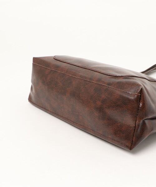 aimoha(アイモハ)の「大容量シンプルトートバッグ(トートバッグ・レディース・ブラック/ピンク/ブラウン/ベージュ・FREE)」の6枚目の写真