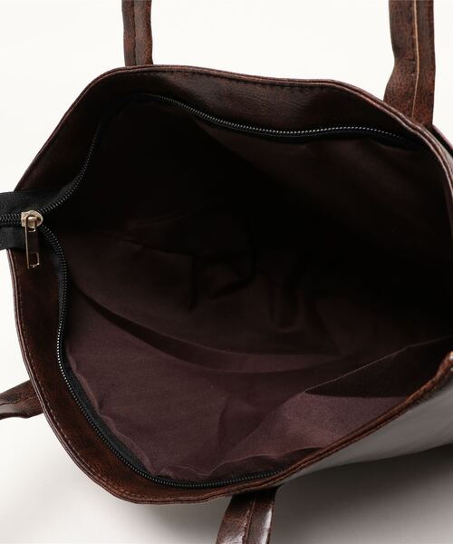 aimoha(アイモハ)の「大容量シンプルトートバッグ(トートバッグ・レディース・ブラック/ピンク/ブラウン/ベージュ・FREE)」の7枚目の写真