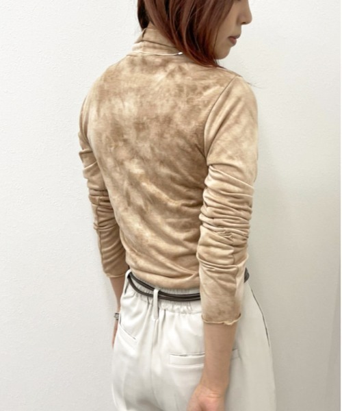 apres jour mignon(アプレジュールミニョン)の「タイダイクシュインナー【ZOZOTOWN限定アイテム】(Tシャツ/カットソー・レディース・モカ/カーキ/ブルー系その他・X-LARGE/フリー)」の16枚目の写真