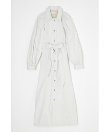 MOUSSY | PUFF SLEEVE DENIM LONG ドレス(ワンピース)
