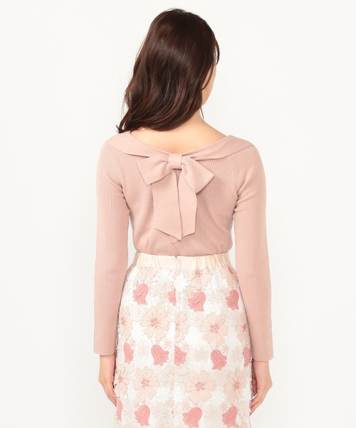 フェミニン ♡ 美品 レッセパッセ スクエアネック リブ プルオーバー フェミニン ♡ 美品 レッセパッセ スクエアネック リブ プルオーバー