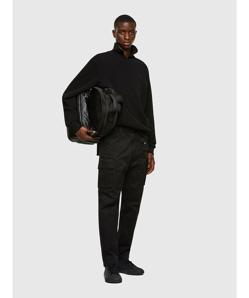 DIESEL(ディーゼル)の「メンズ バイカーディテール バックパック(バックパック/リュック・メンズ・ブラック・UNI)」の8枚目の写真