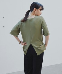 Happy John | バックスリットメロウカット(Tシャツ/カットソー)