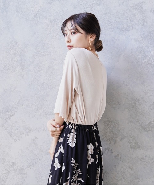 Happy John(ハッピージョン)の「バックスリットメロウカット(Tシャツ/カットソー・レディース・ナチュラル/グリーン・FREE)」の20枚目の写真