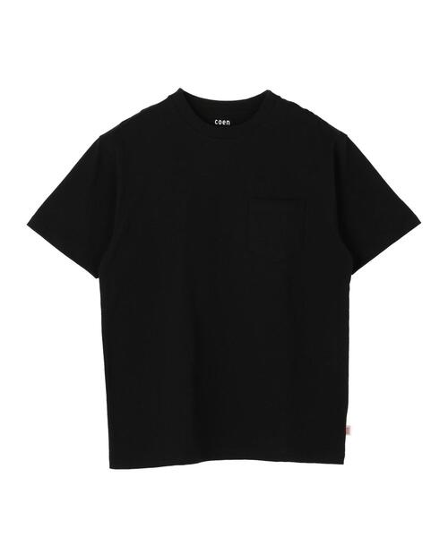 coen（コーエン）の「USAコットンクルーネックTシャツ（Tシャツ/カットソー・メンズ・ライトグレー/ベージュ/ブラック/ホワイト・LARGE/SMALL/MEDIUM/X-LARGE）」の13枚目の写真