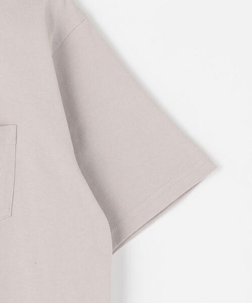 coen（コーエン）の「USAコットンクルーネックTシャツ（Tシャツ/カットソー・メンズ・ライトグレー/ベージュ/ブラック/ホワイト・LARGE/SMALL/MEDIUM/X-LARGE）」の6枚目の写真