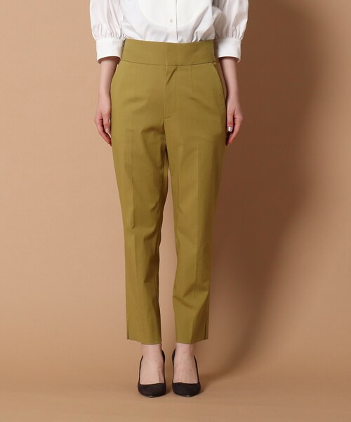 DRESSTERIOR(ドレステリア)の「◆サイドスリットテーパードパンツ(その他パンツ・レディース・黄緑系/カーキ/ネイビー・36/40/34/38)」の9枚目の写真