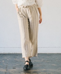 ALCEDO （アルセド）の「ALCEDO:リネン ストライプ パンツ（その他パンツ）」