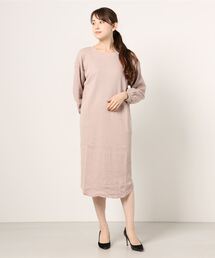 MAISON BREEZE | 【MAISON BREEZE】3WAYリングドットボタンワッフルワンピース(ワンピース)