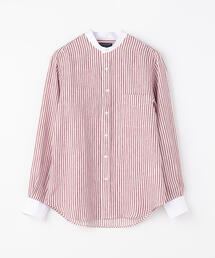 サハラ バンドカラーシャツ ALBINI