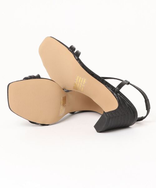 Mollini(モリーニ)の「【Mollini/モリーニ】HAVANA-MO/レザーサンダル(サンダル・レディース・ブラック/ベージュ・38/36/37)」の6枚目の写真