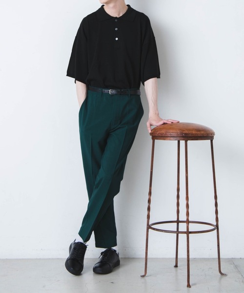 WEGO(ウィゴー)の「WEGO/アーバンカラースリムスラックス(スラックス・メンズ・ブラック/ベージュ/カーキ/ブルー系その他/ダークグリーン/ワイン・SMALL/MEDIUM/LARGE)」の7枚目の写真