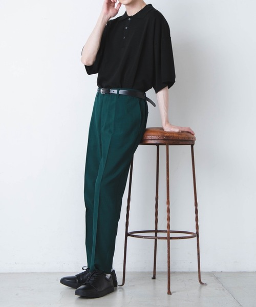 WEGO(ウィゴー)の「WEGO/アーバンカラースリムスラックス(スラックス・メンズ・ブラック/ベージュ/カーキ/ブルー系その他/ダークグリーン/ワイン・SMALL/MEDIUM/LARGE)」の8枚目の写真