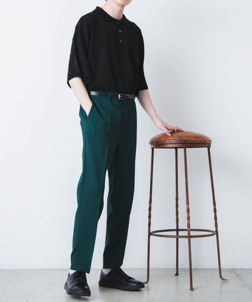 WEGO(ウィゴー)の「WEGO/アーバンカラースリムスラックス(スラックス・メンズ・ブラック/ベージュ/カーキ/ブルー系その他/ダークグリーン/ワイン・SMALL/MEDIUM/LARGE)」の9枚目の写真