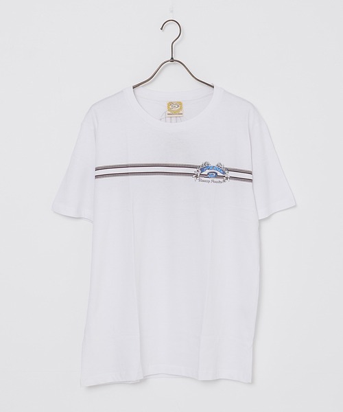 Piko(ピコ)の「【PIKO/ピコ】ロゴ バックプリント Tシャツ(Tシャツ/カットソー・メンズ・ホワイト/ブラック/ネイビー/レッド/ホワイト系その他・M/L)」の1枚目の写真