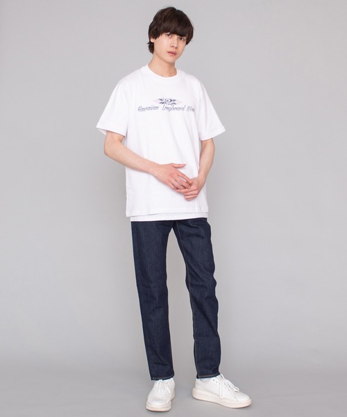 Piko(ピコ)の「【PIKO/ピコ】ロゴ バックプリント Tシャツ(Tシャツ/カットソー・メンズ・ホワイト/ブラック/ネイビー/レッド/ホワイト系その他・M/L)」の17枚目の写真