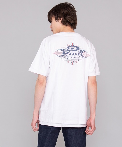 Piko(ピコ)の「【PIKO/ピコ】ロゴ バックプリント Tシャツ(Tシャツ/カットソー・メンズ・ホワイト/ブラック/ネイビー/レッド/ホワイト系その他・M/L)」の7枚目の写真