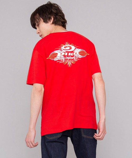 Piko(ピコ)の「【PIKO/ピコ】ロゴ バックプリント Tシャツ(Tシャツ/カットソー・メンズ・ホワイト/ブラック/ネイビー/レッド/ホワイト系その他・M/L)」の10枚目の写真