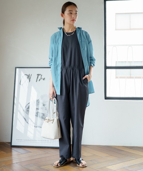 LOUNGEDRESS（ラウンジドレス）の「リネンロンパース