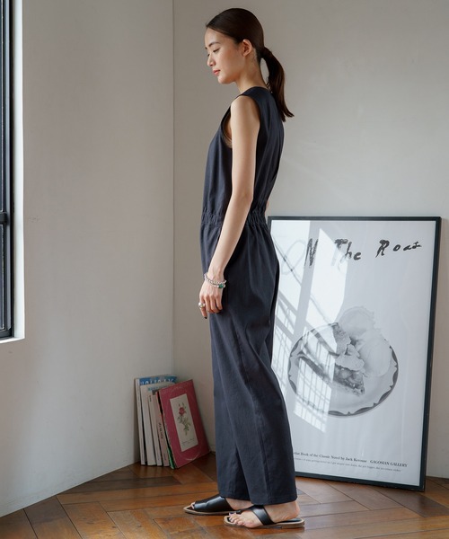 LOUNGEDRESS（ラウンジドレス）の「リネンロンパース