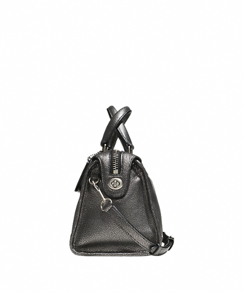 COACH（コーチ）の「ライダー 24 サッチェル メタリック レザー  