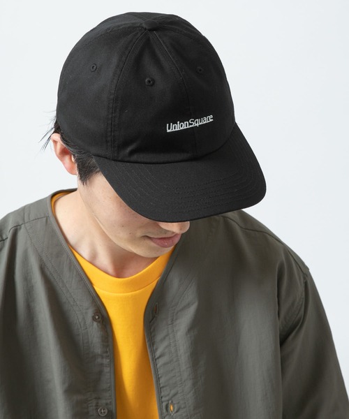 ITEMS URBANRESEARCH(アイテムズ アーバンリサーチ)の「Union Square ロゴキャップ(キャップ・メンズ・ベージュ/ブラック/オリーブ・-)」の4枚目の写真