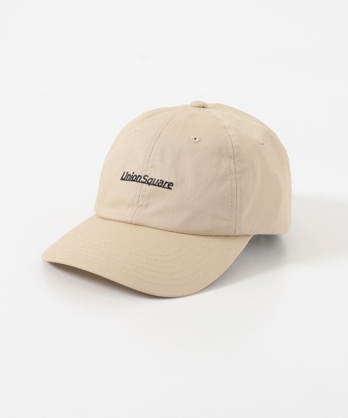 ITEMS URBANRESEARCH(アイテムズ アーバンリサーチ)の「Union Square ロゴキャップ(キャップ・メンズ・ベージュ/ブラック/オリーブ・-)」の7枚目の写真