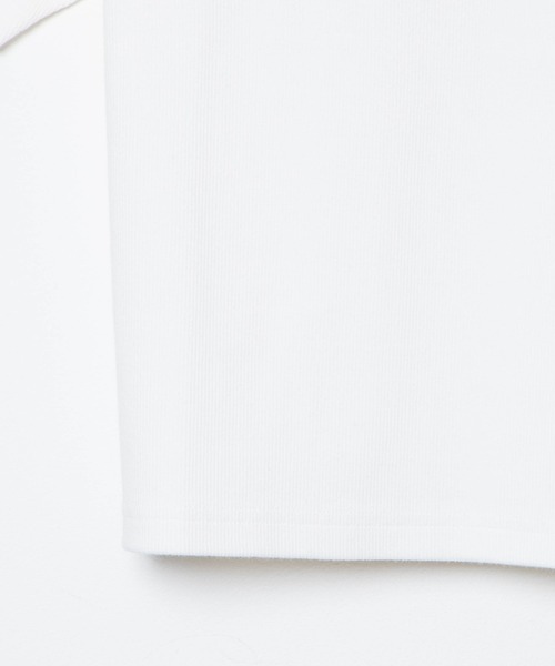 WEGO(ウィゴー)の「WEGO/ロゴ刺繍リブTシャツ(Tシャツ/カットソー・レディース・ホワイト系その他/ホワイト/グリーン/その他2/サックスブルー/その他1/アイボリー/ライトパープル/その他3/ライトブラウン/ブラック/ダークグリーン・FREE)」の16枚目の写真