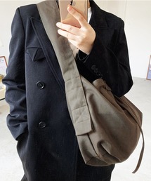 キャンバスショルダートートバッグ