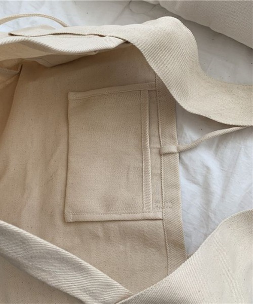 Anuenue（アヌエヌエ）の「キャンバスショルダートートバッグ（ショルダーバッグ・レディース・ブラック/ダークグリーン/ホワイト・FREE）」の13枚目の写真