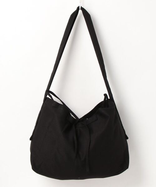 Anuenue（アヌエヌエ）の「キャンバスショルダートートバッグ（ショルダーバッグ・レディース・ブラック/ダークグリーン/ホワイト・FREE）」の14枚目の写真