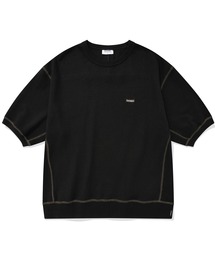 【COVERNAT】WAFFLE STITCH RIBBED S/S TEE / カバーナット ワッフル ステッチ リブ Tシャツ