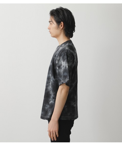 AZUL by moussy（アズールバイマウジー）の「ONE TONE TIE-DYE TEE/ワントーンタイダイTシャツ（Tシャツ/カットソー・メンズ・ブルー系その他/ベージュ系その他/ブラック系その他・LARGE/MEDIUM）」の19枚目の写真
